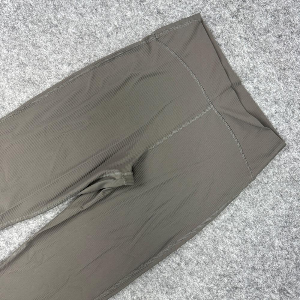 Old Navy Active Powersoft Extra High‎ Rise Super Flare Ribbed Leggings Gray M